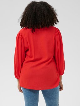 KCMILLE - Plus Size Bluse fra Kaffe Curve
