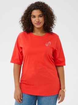 KCALANA - Plus Size T-skjorte fra Kaffe Curve