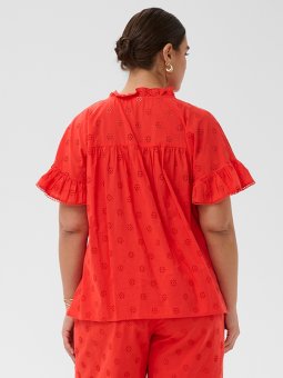 KCLIONA - Plus Size Bluse fra Kaffe Curve