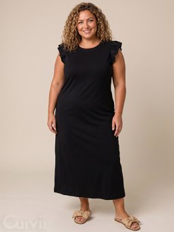 KCCALINE - Plus Size Kjole fra Kaffe Curve