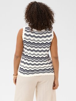 KCANIA - Plus Size Topp fra Kaffe Curve