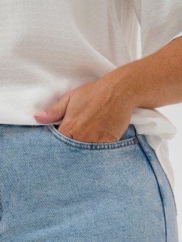 KCMINA - Plus Size Bluse fra Kaffe Curve