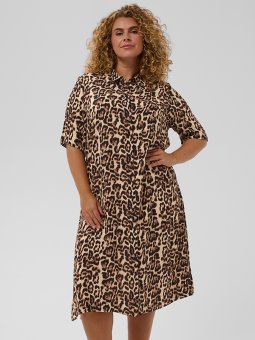 KCTHINA - Plus Size Kjole fra Kaffe Curve