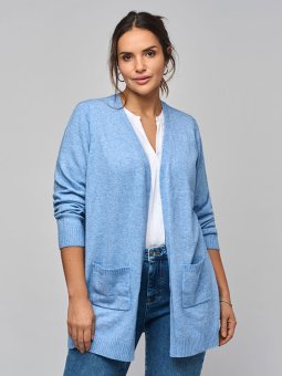 CARESLY - Plus Size Cardigan fra Only Carmakoma