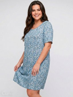 CARBANDANA - Plus Size Kjole fra Only Carmakoma