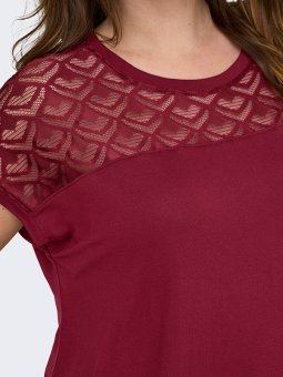 CARFLAKE - Plus Size T-shirt fra Only Carmakoma