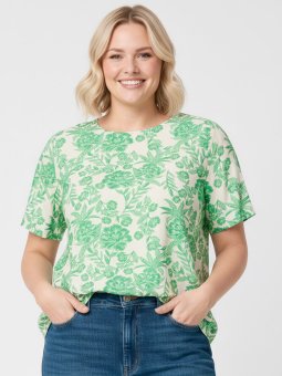 CARMARRAKESH - Plus Size Bluse fra Only Carmakoma