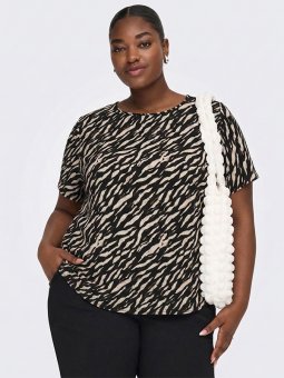 CARVICA - Plus Size Bluse fra Only Carmakoma