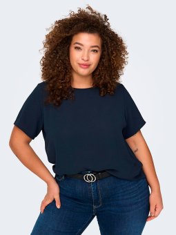 CARVICA - Plus Size Bluse fra Only Carmakoma