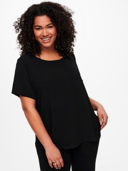 VICA - Plus Size T-shirt fra Only Carmakoma