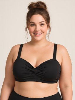 SOPHIA - Plus Size Bikini topp fra Only Carmakoma