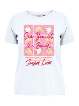 CARMIKO - Plus Size T-skjorte fra Only Carmakoma