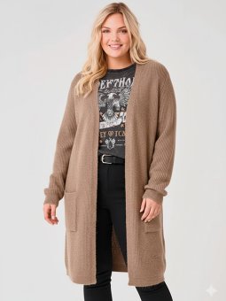 JADE  - Plus Size Cardigan fra Only Carmakoma