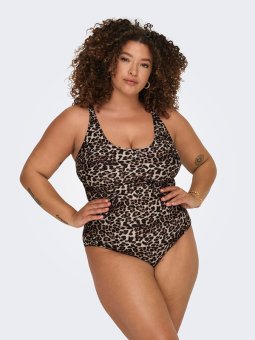 CARELIZA - Plus Size Swimsuit fra Only Carmakoma