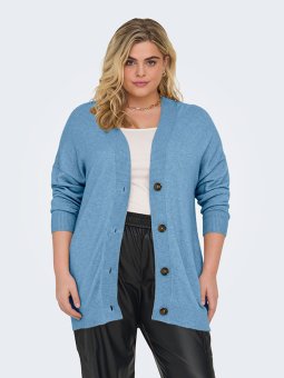 CARESLY - Plus Size Cardigan fra Only Carmakoma
