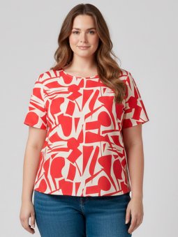 CARNOVA - Plus Size Bluse fra Only Carmakoma