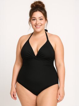 CARELLY - Plus Size Swimsuit fra Only Carmakoma