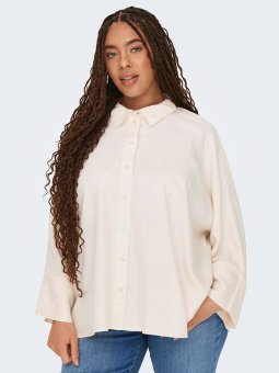 CARGRACE - Plus Size Skjorte fra Only Carmakoma