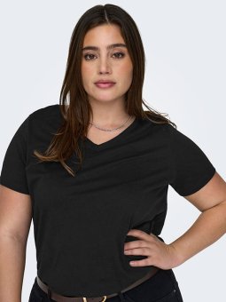 CARBONNIE - Plus Size T-shirt fra Only Carmakoma