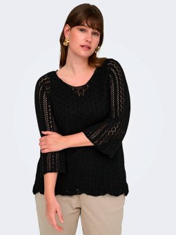 CARNOLA - Plus Size Genser fra Only Carmakoma