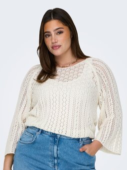 CARNOLA - Plus Size Bluse fra Only Carmakoma