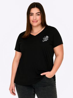 CARAVI - Plus Size T-shirt fra Only Carmakoma