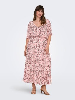 CARCHIANTI - Plus Size Kjole fra Only Carmakoma