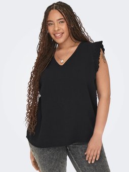 CARTHYRA - Plus Size Topp fra Only Carmakoma