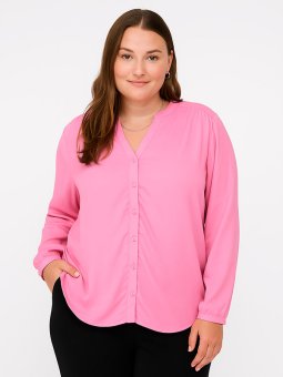 CARDIONA - Plus Size Bluse fra Only Carmakoma