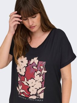 CARKETTY - Plus Size T-shirt fra Only Carmakoma