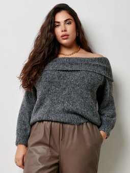 CARMARIE - Plus Size Genser fra Only Carmakoma