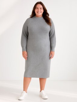 CARSILJA - Plus Size Kjole fra Only Carmakoma