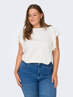 CARORISA - Plus Size Bluse fra Only Carmakoma