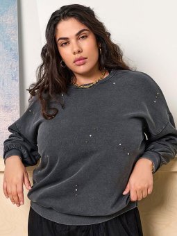 CAREMBER - Plus Size Bluse fra Only Carmakoma
