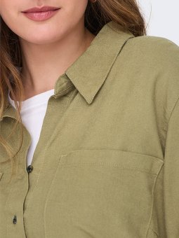 CARYASMIN-CARO - Plus Size Skjorte fra Only Carmakoma