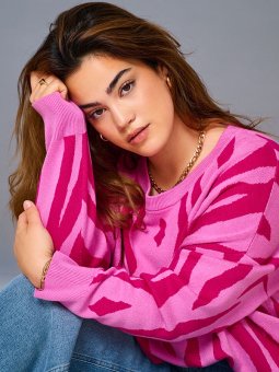 CARMONTANA - Plus Size Genser fra Only Carmakoma