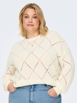 CARGEENAS - Plus Size Genser fra Only Carmakoma