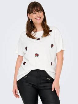 CARKITA - Plus Size T-shirt fra Only Carmakoma
