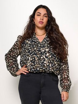 CARMALIKO - Plus Size Bluse fra Only Carmakoma