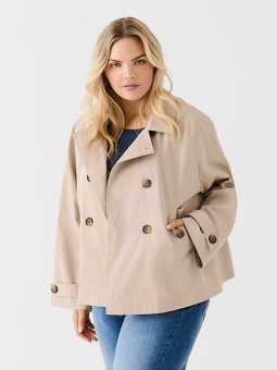 CARAPRIL - Plus Size Jakke fra Only Carmakoma