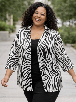 CARYAVA - Plus Size Cardigan fra Only Carmakoma