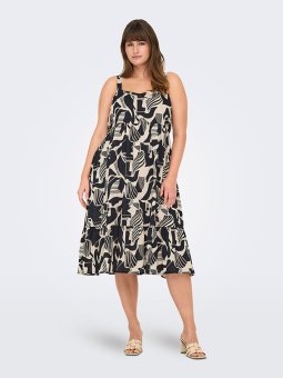 CARMALUSI - Plus Size Kjole fra Only Carmakoma