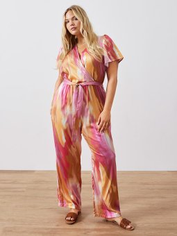 CARVELIANE - Plus Size Buksedress fra Only Carmakoma