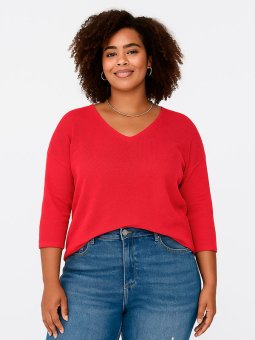 CARSUNNY - Plus Size Genser fra Only Carmakoma