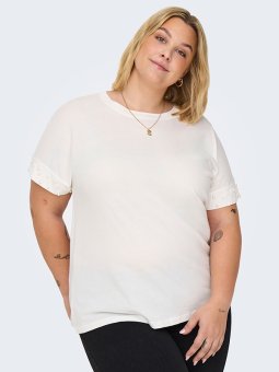 CAROLIVIA - Plus Size T-shirt fra Only Carmakoma