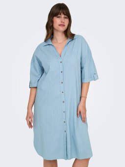 CARCOCO - Plus Size Kjole fra Only Carmakoma