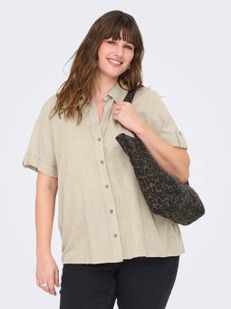 CARCOCO - Plus Size Skjorte fra Only Carmakoma