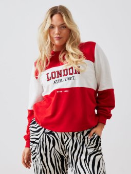 CARHARPER - Plus Size Bluse fra Only Carmakoma