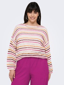 CARGENNA - Plus Size Genser fra Only Carmakoma