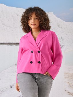 CARTAMI - Plus Size Blazer fra Only Carmakoma